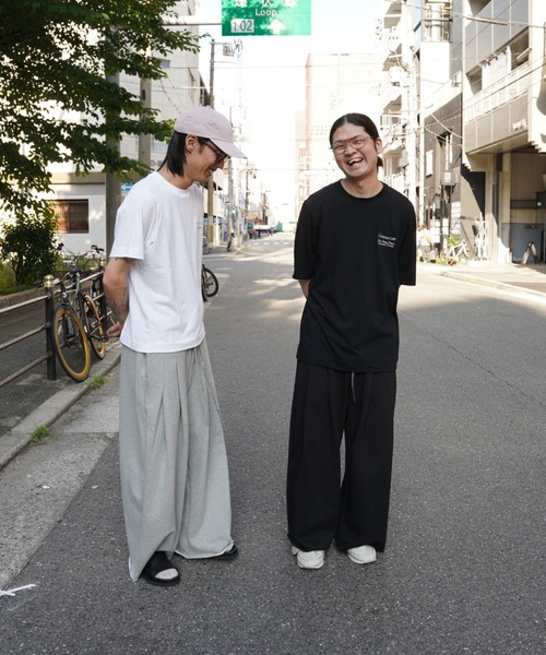 SHINYAKOZUKA（シンヤコヅカ）の「【SHINYAKOZUKA】 ORDINARY HOME BAGGY（スウェットパンツ・メンズ・ブラック/グレー・X-SMALL/SMALL/MEDIUM）」の4枚目の写真