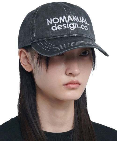 セール】「NOMANUAL /ノーマニュアル」STITCHED BALL CAP