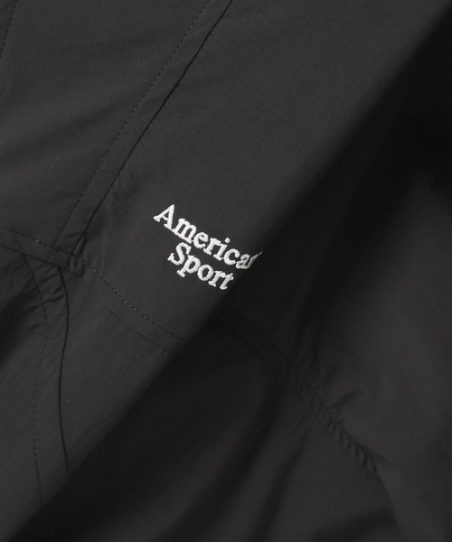 AMERICANA(アメリカーナ)の「【AMERICANA/アメリカーナ】NYLON blouson(ナイロンジャケット・レディース・ブラック/ベージュ・FREE)」の10枚目の写真