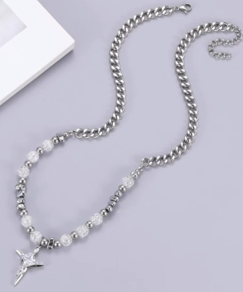 A'GEM/9 × .kom 『.KOM/ドットケーオーエム』 スターモチーフビーズ