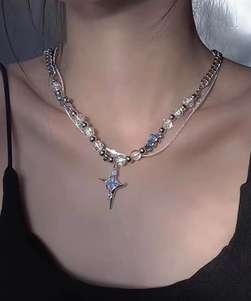 A'GEM/9 × .kom 『.KOM/ドットケーオーエム』 スターモチーフビーズ