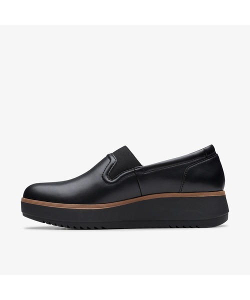 Clarks（クラークス）の「Zylah Sky / ザイラスカイ（ブラックレザー）（ローファー・レディース・ブラック・UK6/UK5.5/UK5/UK4.5/UK4/UK3.5/UK3）」の3枚目の写真