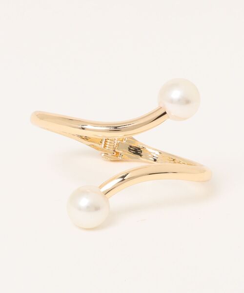 apres jour clair（アプレジュールクレア）の「【apres jour clair】ニュアンスパールバングル（バングル/リストバンド・レディース・ゴールド/シルバー・FREE）」の5枚目の写真