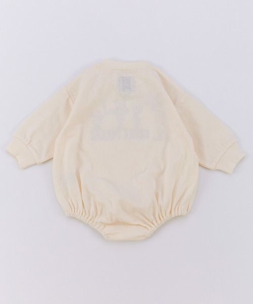 Ocean&Ground(オーシャン&グラウンド)の「SMILE PLEASEプリントボディシャツ(その他ベビーウェア・キッズ・オリーブ/ブラック/キナリ・80/70)」の4枚目の写真