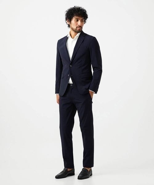 MICHEL KLEIN HOMME (ミッシェルクランオム)の「【セットアップ】テーラードジャケット(テーラードジャケット・メンズ・ネイビー/ブラック・X-LARGE/LARGE/MEDIUM)」の3枚目の写真