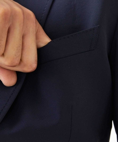 MICHEL KLEIN HOMME (ミッシェルクランオム)の「【セットアップ】テーラードジャケット(テーラードジャケット・メンズ・ネイビー/ブラック・X-LARGE/LARGE/MEDIUM)」の9枚目の写真