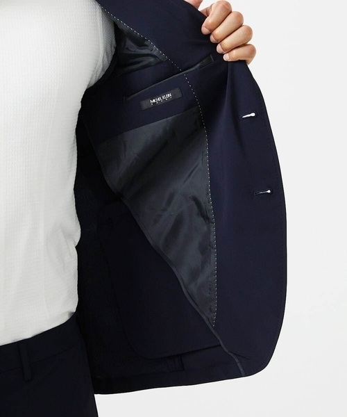 MICHEL KLEIN HOMME (ミッシェルクランオム)の「【セットアップ】テーラードジャケット(テーラードジャケット・メンズ・ネイビー/ブラック・X-LARGE/LARGE/MEDIUM)」の12枚目の写真