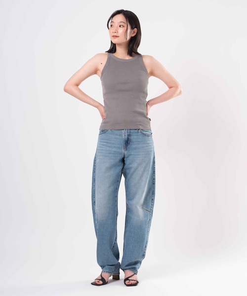 Levi's(リーバイス)の「Levi's/リーバイス エッセンシャル レーサー タンクトップ(タンクトップ・レディース・ブラック・M/S/XS)」の6枚目の写真
