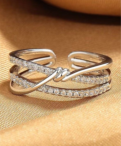 ALWAYS GOOD TIME（オルウェイズグッドタイム）の「ファッションリング デザインリング ラインストーン パール（リング・レディース・シルバー系その他2/ゴールド系その他2/シルバー系その他/ゴールド系その他/ピンクゴールド/ゴールド系その他3/シルバー系その他3/シルバー系その他4・FREE）」の17枚目の写真