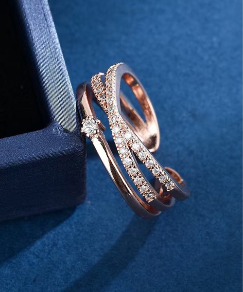 ALWAYS GOOD TIME（オルウェイズグッドタイム）の「ファッションリング デザインリング ラインストーン パール（リング・レディース・シルバー系その他2/ゴールド系その他2/シルバー系その他/ゴールド系その他/ピンクゴールド/ゴールド系その他3/シルバー系その他3/シルバー系その他4・FREE）」の14枚目の写真