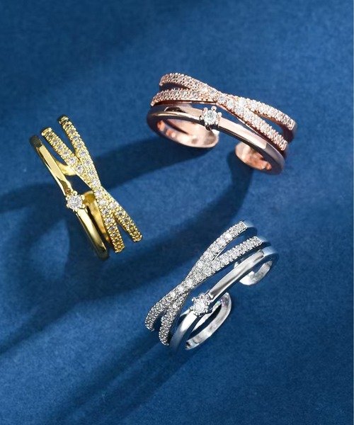 ALWAYS GOOD TIME（オルウェイズグッドタイム）の「ファッションリング デザインリング ラインストーン パール（リング・レディース・シルバー系その他2/ゴールド系その他2/シルバー系その他/ゴールド系その他/ピンクゴールド/ゴールド系その他3/シルバー系その他3/シルバー系その他4・FREE）」の16枚目の写真