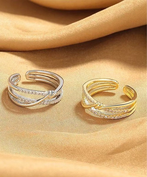 ALWAYS GOOD TIME（オルウェイズグッドタイム）の「ファッションリング デザインリング ラインストーン パール（リング・レディース・シルバー系その他2/ゴールド系その他2/シルバー系その他/ゴールド系その他/ピンクゴールド/ゴールド系その他3/シルバー系その他3/シルバー系その他4・FREE）」の18枚目の写真