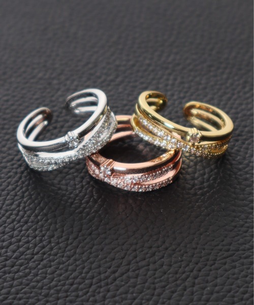 ALWAYS GOOD TIME（オルウェイズグッドタイム）の「ファッションリング デザインリング ラインストーン パール（リング・レディース・シルバー系その他2/ゴールド系その他2/シルバー系その他/ゴールド系その他/ピンクゴールド/ゴールド系その他3/シルバー系その他3/シルバー系その他4・FREE）」の19枚目の写真