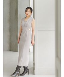 SNIDEL | レイヤードライクジレワンピース(ワンピース)