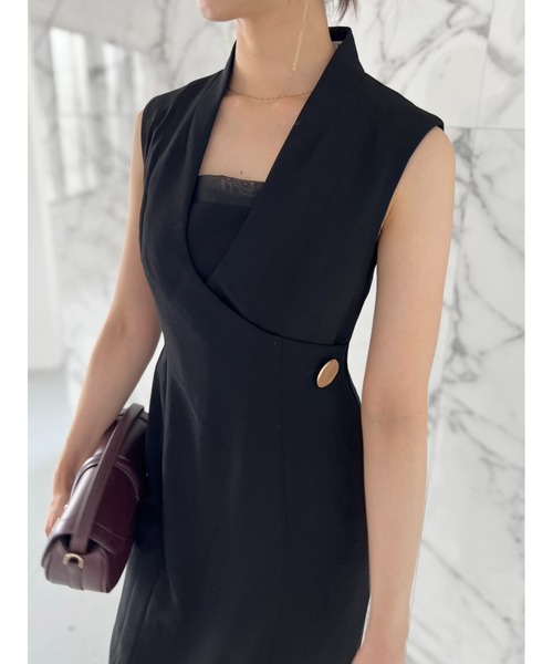 レイヤードライクジレワンピース（ワンピース）｜SNIDEL（スナイデル