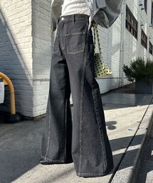 CIAOPANIC | 【CIAN DENIM/シアンデニム】スプリットフロントワイドデニム(デニムパンツ)