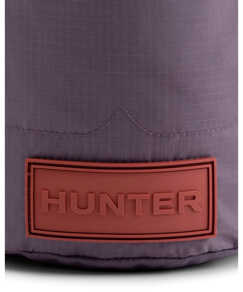 HUNTER（ハンター）の「トラベル リップストップ バケット（ボディバッグ/ウエストポーチ・レディース・ブラック/パープル・ONE）」の12枚目の写真