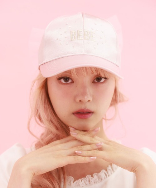 セール】BEBEビジューリボンCAP（キャップ）｜FickleBebe