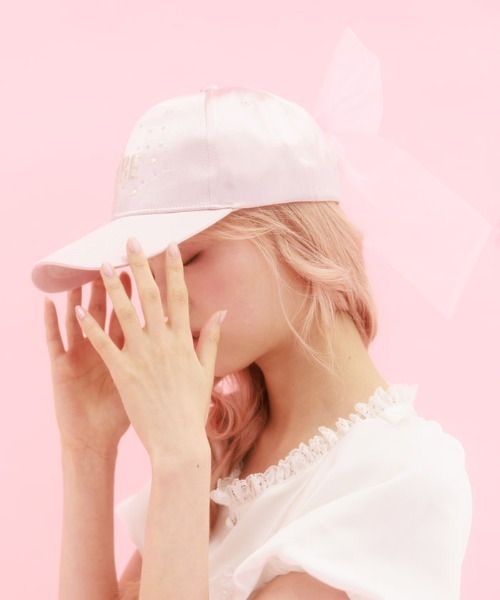 セール】BEBEビジューリボンCAP（キャップ）｜FickleBebe