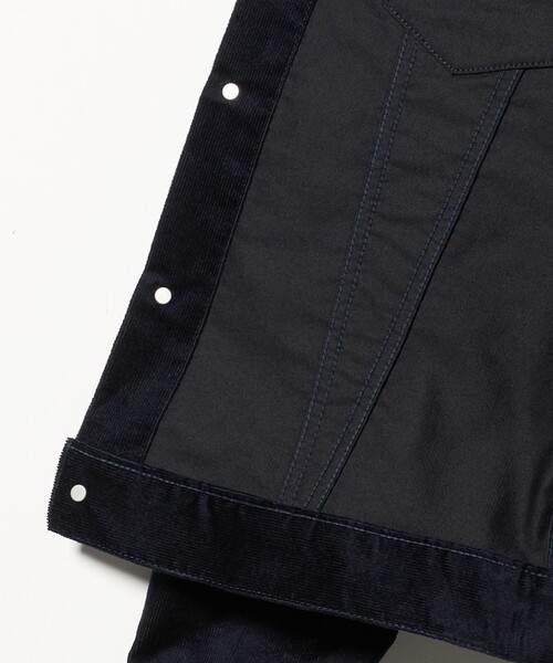 SCYE BASICS(サイベーシックス)の「<SCYE BASICS>SOLOTEX Corduroy Trucker Jacket/コーデュロイ ジャケット(その他アウター・メンズ・ネイビー・40/38)」の8枚目の写真