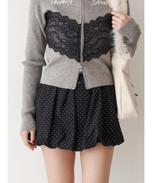 jouetie | パターンバルーンミニスカパン ドット チェック(スカート)