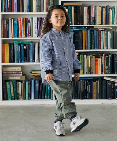 GENERATOR（ジェネレーター）の「ジェネレーター ストライプシャツ（シャツ/ブラウス・キッズ・ブラック/ブルー・L/XL/M）」の5枚目の写真