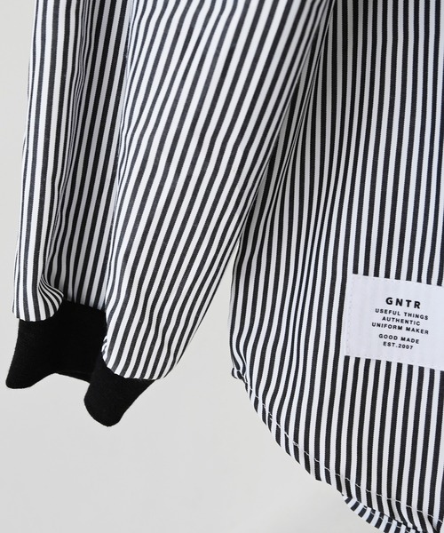 GENERATOR（ジェネレーター）の「ジェネレーター ストライプシャツ（シャツ/ブラウス・キッズ・ブラック/ブルー・L/XL/M）」の7枚目の写真