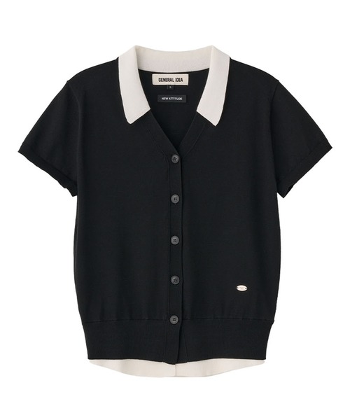GENERAL IDEA/ジェネラルアイディア tencel collar layered half