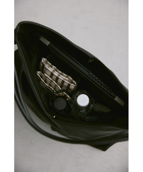 アウトポケットドロストハンドルバッグ / A4サイズ、14インチPC対応