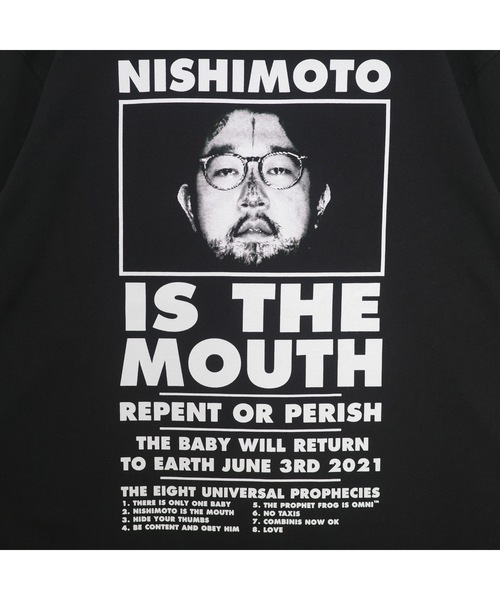 NISHIMOTO IS THE MOUTH（ニシモト イズ ザ マウス）の「CLASSIC L/S TEE | NISHIMOTO IS THE MOUTH（Tシャツ/カットソー・メンズ・ホワイト/ライトイエロー/スモークピンク/ブラック・MEDIUM/LARGE/X-LARGE）」の15枚目の写真