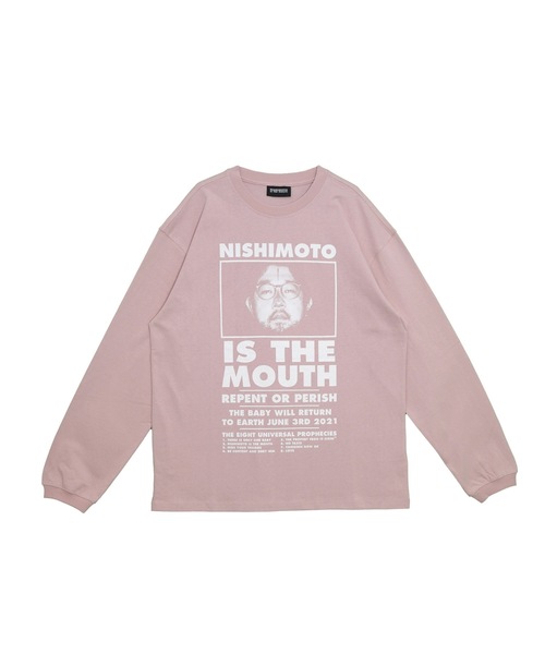 NISHIMOTO IS THE MOUTH（ニシモト イズ ザ マウス）の「CLASSIC L/S TEE | NISHIMOTO IS THE MOUTH（Tシャツ/カットソー・メンズ・ホワイト/ライトイエロー/スモークピンク/ブラック・MEDIUM/LARGE/X-LARGE）」の18枚目の写真