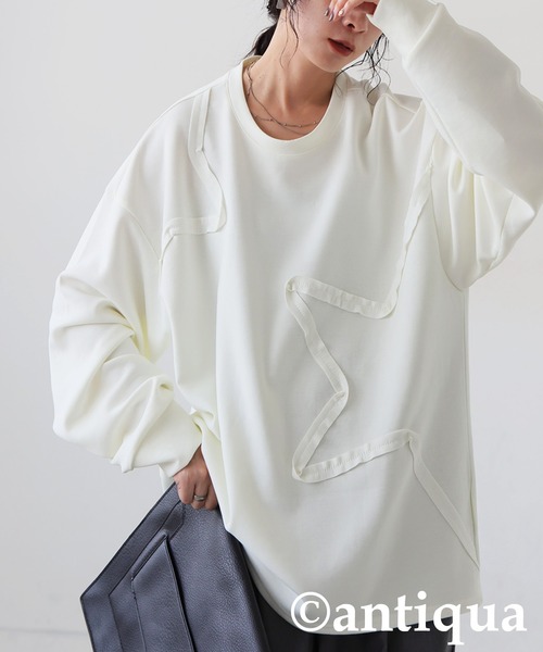 トップス ANT レイヤード風ニット トップス レディース ニット 送料無料・メール便