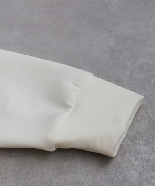 antiqua(アンティカ)の「星型テープ刺繍トップス(Tシャツ/カットソー・レディース・ブラック/ホワイト・ONESIZE)」の7枚目の写真