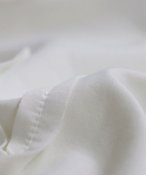 antiqua(アンティカ)の「星型テープ刺繍トップス(Tシャツ/カットソー・レディース・ブラック/ホワイト・ONESIZE)」の6枚目の写真