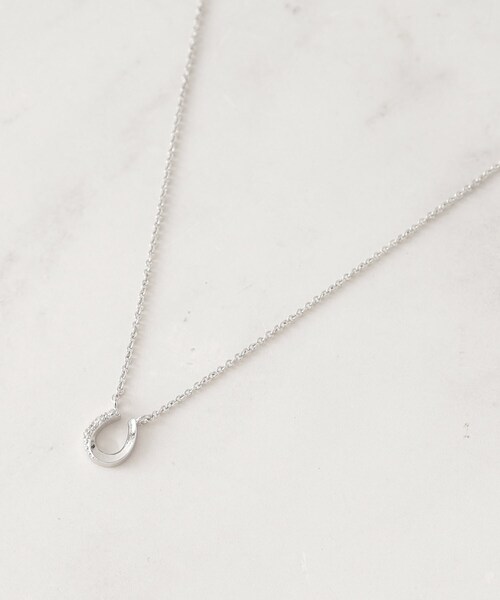 grove（グローブ）の「ビジューホースシューショートネックレス（ネックレス・レディース・ゴールド/シルバー・00）」の3枚目の写真