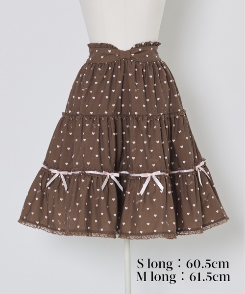 Chocolate de Love Letter スカート（スカート）｜mellfy memory