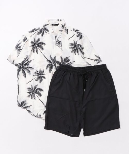B.I.D.（ビーアイディー）の「【2点セット】アロハシャツ&ハーフパンツ（その他トップス・メンズ・H/J/A/F/I/G・X-LARGE/MEDIUM）」の7枚目の写真