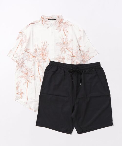 B.I.D.（ビーアイディー）の「【2点セット】アロハシャツ&ハーフパンツ（その他トップス・メンズ・H/J/A/F/I/G・X-LARGE/MEDIUM）」の8枚目の写真