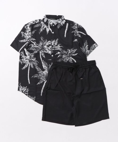 B.I.D.（ビーアイディー）の「【2点セット】アロハシャツ&ハーフパンツ（その他トップス・メンズ・H/J/A/F/I/G・X-LARGE/MEDIUM）」の10枚目の写真