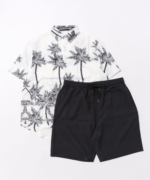 B.I.D.（ビーアイディー）の「【2点セット】アロハシャツ&ハーフパンツ（その他トップス・メンズ・H/J/A/F/I/G・X-LARGE/MEDIUM）」の11枚目の写真