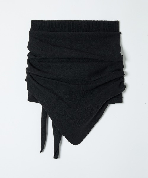 leinwande(ラインヴァンド)の「Scarf Knit Shorts(その他パンツ・レディース・グレー/グリーン/ブラック・ONE SIZE)」の13枚目の写真