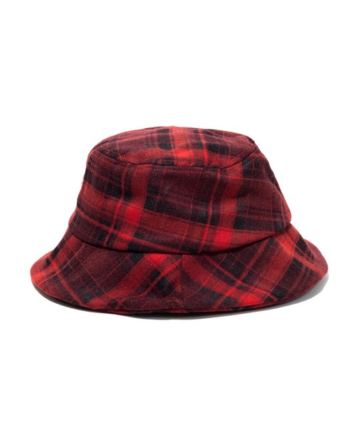 go slow caravan（ゴースローキャラバン）の「フランネルチェック マルチトップハット（ハット・メンズ・レッド/ベージュ・FREE）」の13枚目の写真