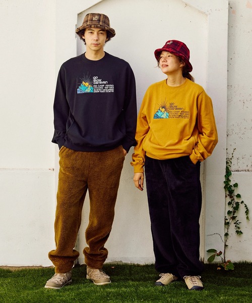 go slow caravan（ゴースローキャラバン）の「フランネルチェック マルチトップハット（ハット・メンズ・レッド/ベージュ・FREE）」の20枚目の写真