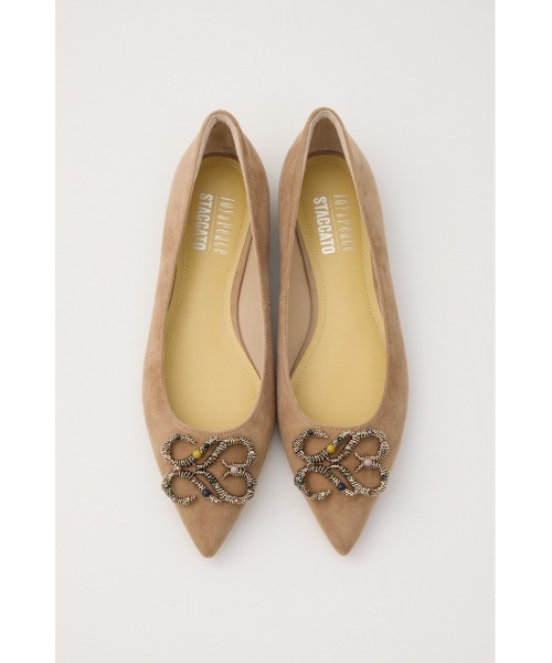 STACCATO(スタッカート)の「カラーグレインバックルフラット(パンプス・レディース・ダークベージュ/ダークブラック・22.5cm/23cm/23.5cm/24cm/24.5cm)」の13枚目の写真