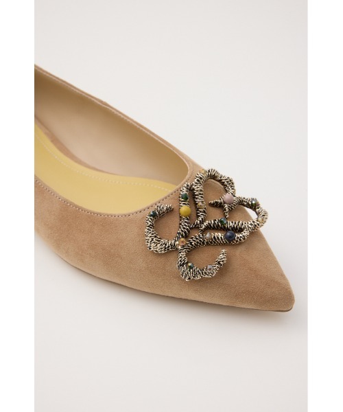 STACCATO(スタッカート)の「カラーグレインバックルフラット(パンプス・レディース・ダークベージュ/ダークブラック・22.5cm/23cm/23.5cm/24cm/24.5cm)」の17枚目の写真