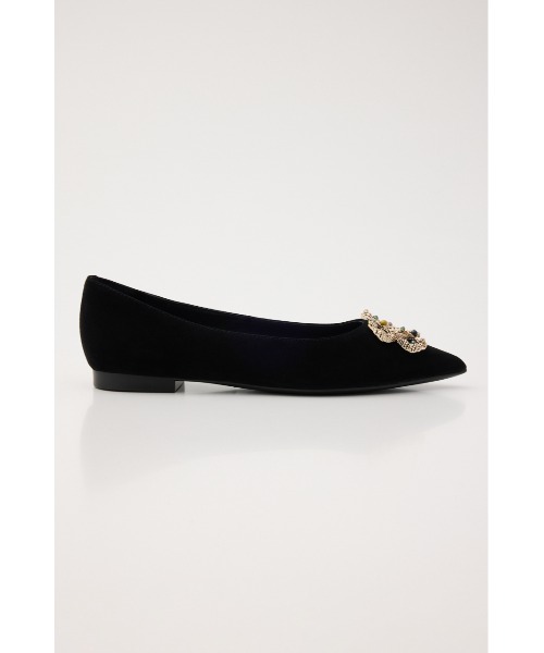 STACCATO(スタッカート)の「カラーグレインバックルフラット(パンプス・レディース・ダークベージュ/ダークブラック・22.5cm/23cm/23.5cm/24cm/24.5cm)」の5枚目の写真