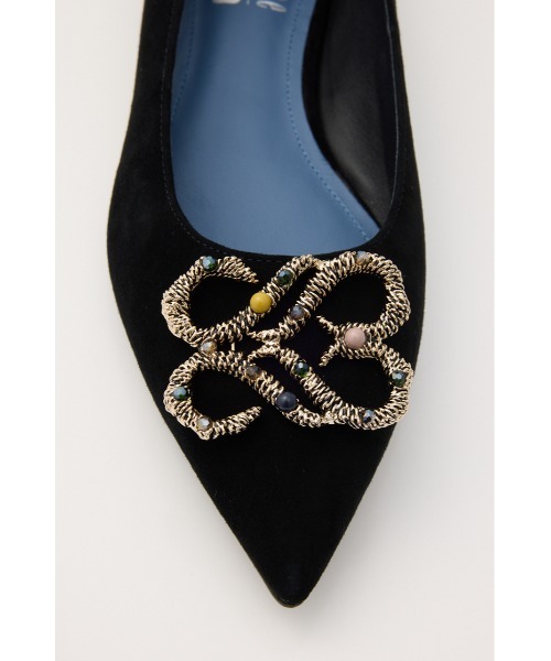 STACCATO(スタッカート)の「カラーグレインバックルフラット(パンプス・レディース・ダークベージュ/ダークブラック・22.5cm/23cm/23.5cm/24cm/24.5cm)」の10枚目の写真