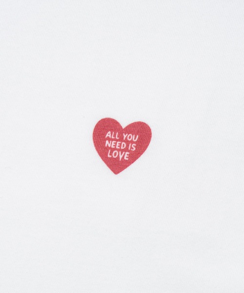 DESIGNERS(デザイナーズ)の「Tiny Heart Tee(Tシャツ/カットソー・メンズ・ホワイト・XL/L/M/S)」の4枚目の写真