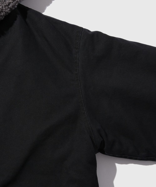 ADAM ET ROPE'（アダムエロペ）の「リバーシブルフーデットジャケット（その他アウター・メンズ・ブラック/キャメル・M/L）」の3枚目の写真