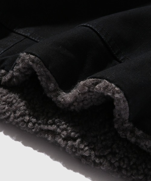 ADAM ET ROPE'（アダムエロペ）の「リバーシブルフーデットジャケット（その他アウター・メンズ・ブラック/キャメル・M/L）」の19枚目の写真